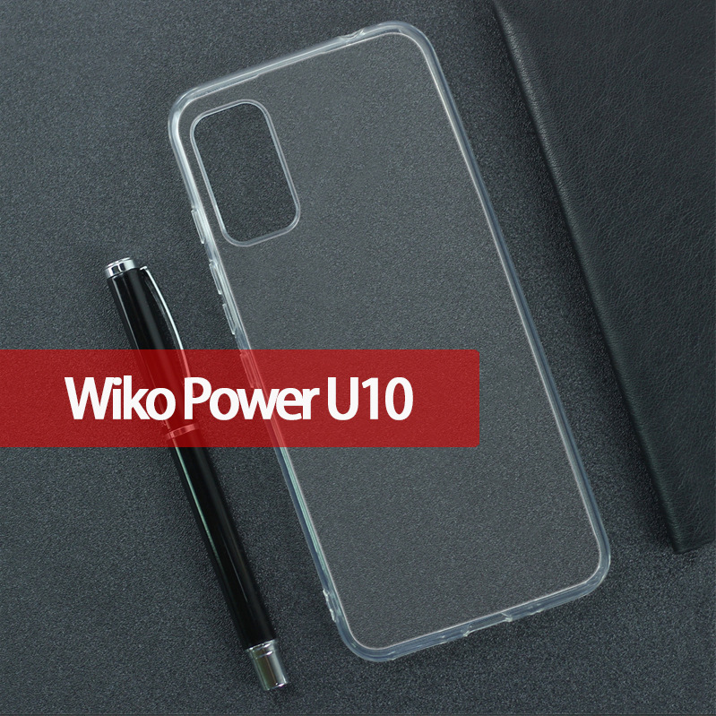 Suitable for Wiko Power U10 mobile phone case protective cover full transparent TPU high permeability material Suitable for Wiko Power U10 mobile phone case protective cover full transparent TPU high permeability material