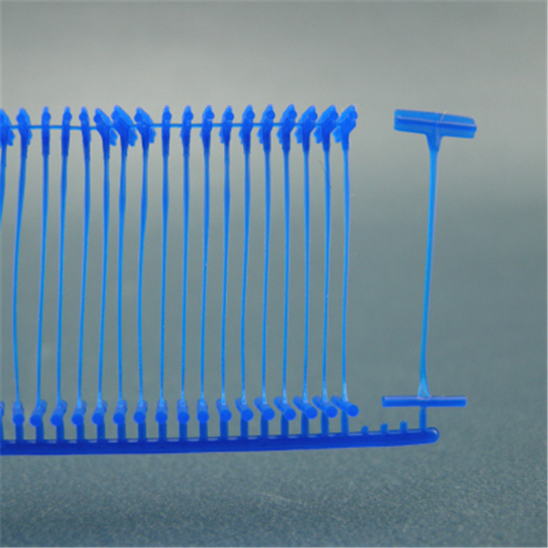 Color en forma de I pegamento aguja PP grueso pegamento aguja 5cm etiqueta pistola pin fijo Calcetines agua de lavado pegamento aguja bala