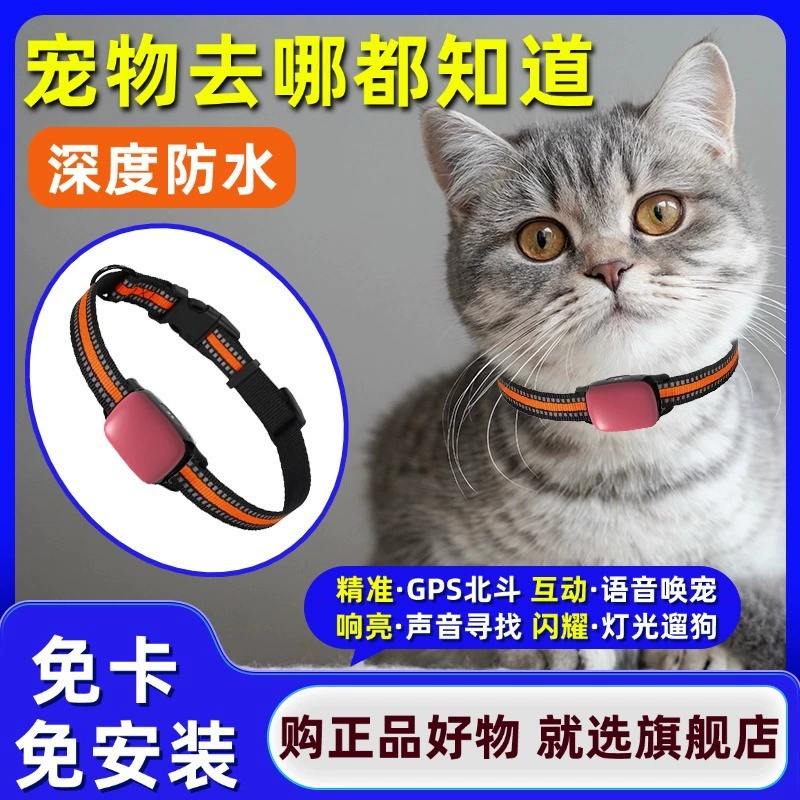 4G GPS-локатор для домашних животных, водонепроницаемый мобильный телефон для собак, кошек, умный дистанционный трекинг, ошейник для домашних животных 6
