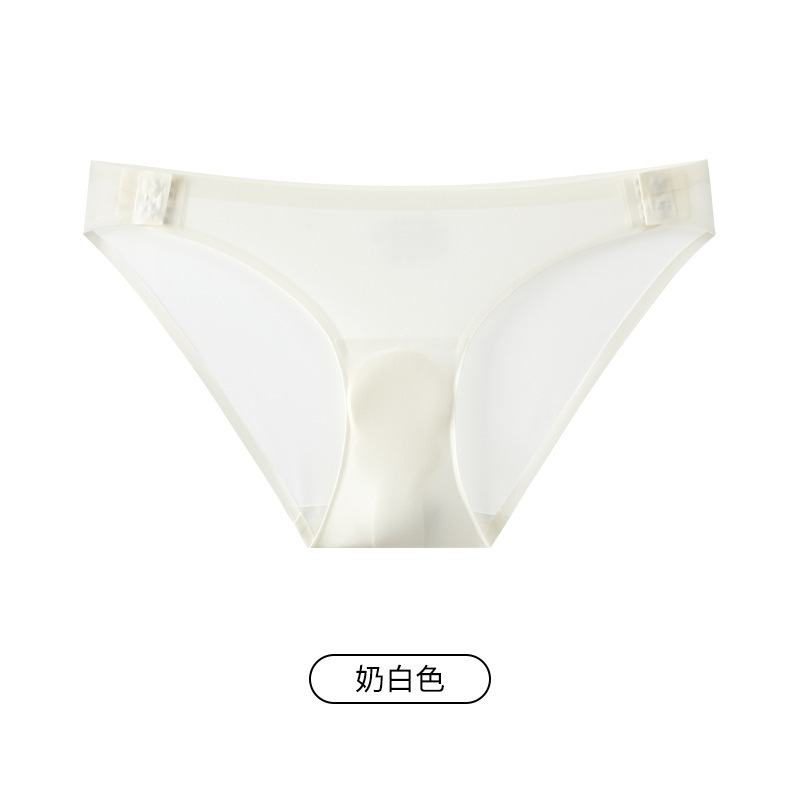 T06夏季超薄无痕免脱防尴尬线7A乳胶蚕丝抗菌运动瑜伽三角内裤女|undefined