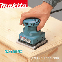 牧田砂纸机M9204砂纸震动打磨机圆盘轨道5寸圆形方形电动砂光机