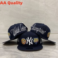 2025 越境貿易 MLB アメリカンリーグチームキャップ NY ヤンキース AA 野球帽ヒップホップ調節可能なフラットつば帽子