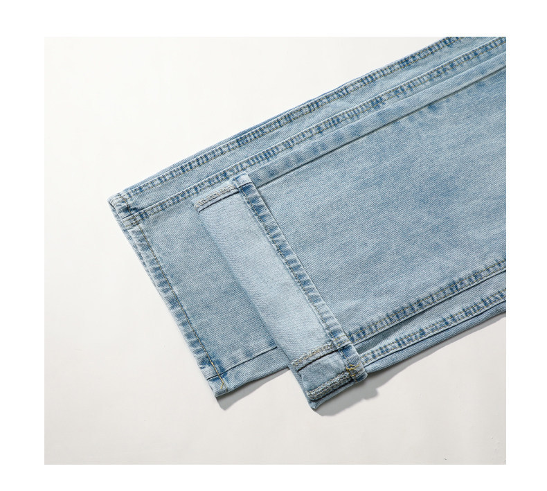 Dames jeans met hoge taille en rechte wijde pijpen voor dames_voghion.com