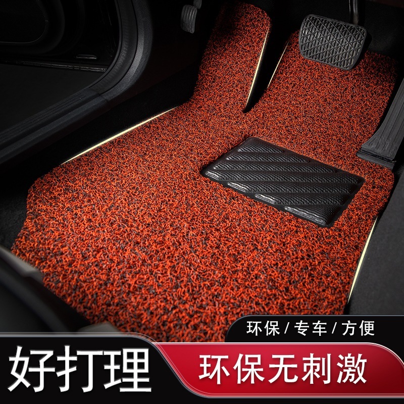 自動車のシルクのフロアマットの5台の全車の所有者の助手席のフロアマットの車の中で専用の単独のフロアマットを敷きます。|undefined