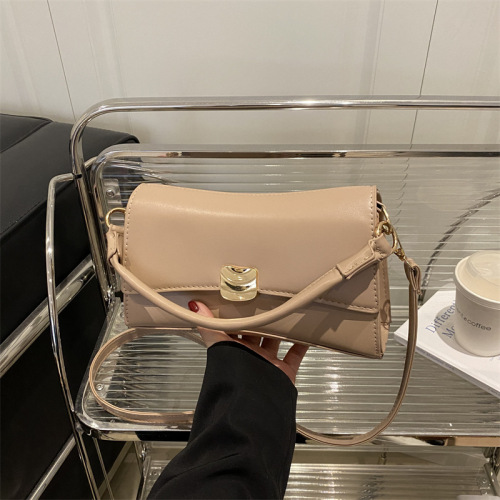 Fashionable and Versatile Women's Bag 2025 New Trendy High-Quality Retro Small Shoulder Handbag Square Crossbody Bag