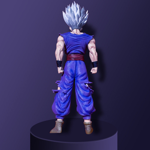 GK Dragon Ball Series Superhero White God Beast Gohan Figure Model Ornament Peripheral Doll