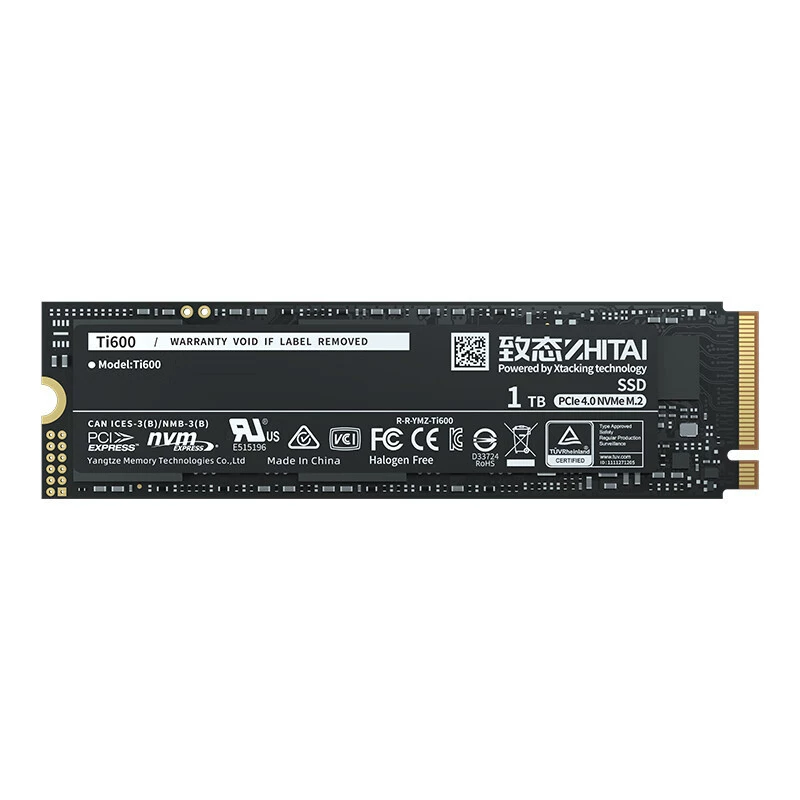 ZhiTai [Ti600 500G 1T 2T 4T M.2 NVMe PCIe 4.0 твердотельный накопитель SSD]