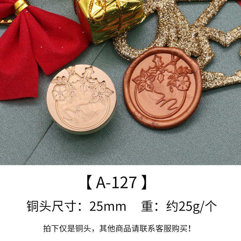 Color europeo pintura de fuego sello cabeza elk muñeco de nieve serie de navidad en relieve tarjeta de felicitación de navidad sobre sellado regalo de víspera de navidad