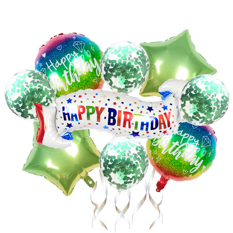 Birthday Letter Star Aluminum Film Party Balloons 1 Set display picture 2