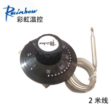 彩虹RAINBOW锅炉温度控制器液胀式温控旋钮温控器TS-320SR 2M2米