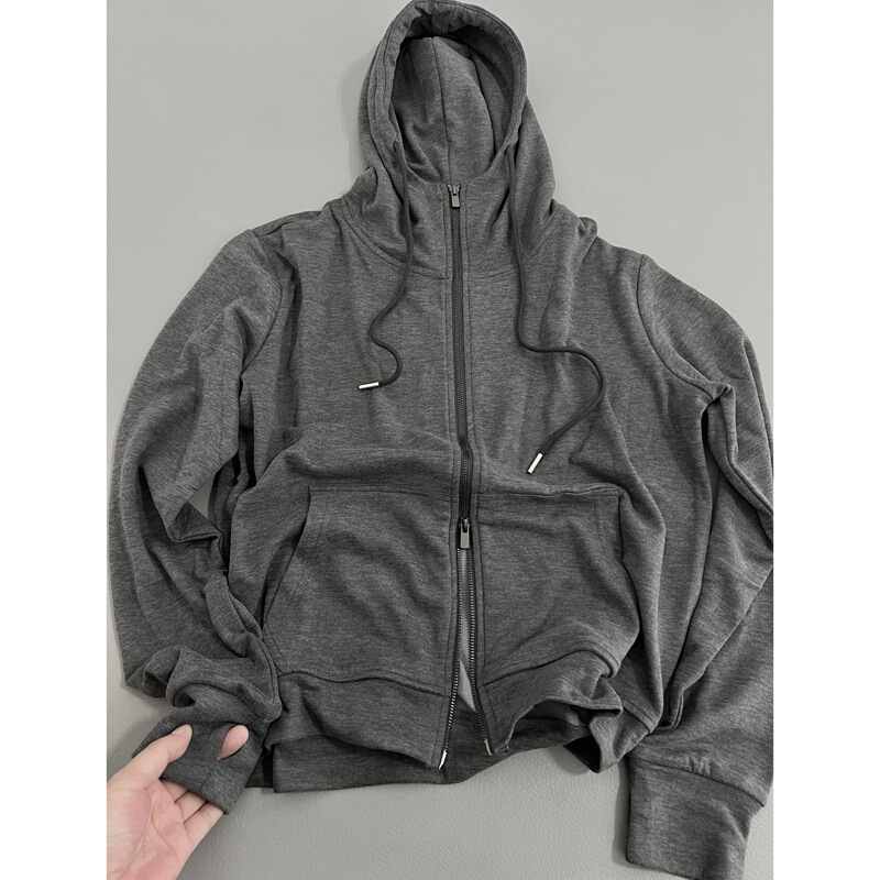 CHAO American-style Faux Cashmere Hooded Zipper Sweatshirt Loose Casual Women's Spring and Autumn Long-sleeved Jacket CHAO American-style Faux Cashmere Hooded Zipper Sweatshirt Loose Casual Women's Spring and Autumn Long-sleeved Jacket