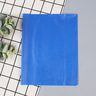 Factory Direct Sales High-Quality Blue Pvc Material Book Cover Book Protective Cover Soft Film Book Cover Can Be Customized