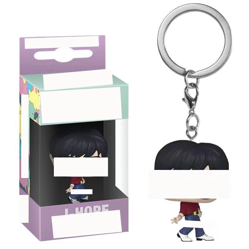 Keychain transfronterizo dibujos animados colgante regalo hecho a mano