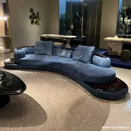 皮艺沙发;成套餐桌椅;布艺沙发