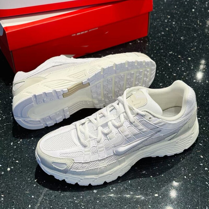 High-Quality P-6000 Retro Dad Shoes Mesh Breathable Fashion Versatile Men's and Women's Cushioning Lightweight Casual Sports Shoes