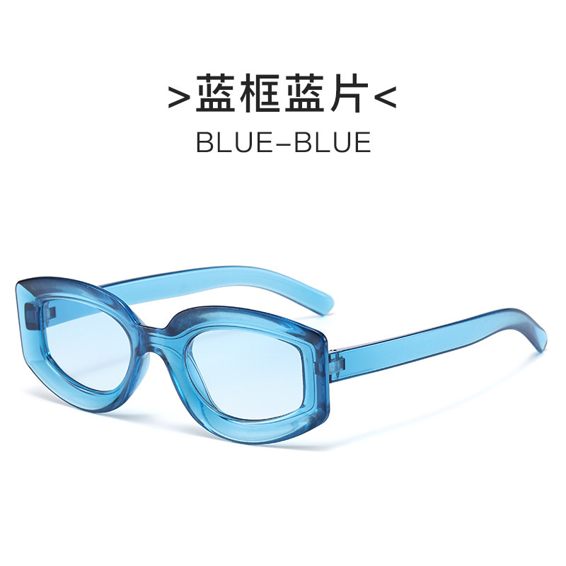 Small Frame New European and American Sunglasses for Men, Fashionable Retro Women's Sunglasses, Sun Protection Glasses, Light Luxury, Anti-Uv, Lightweight