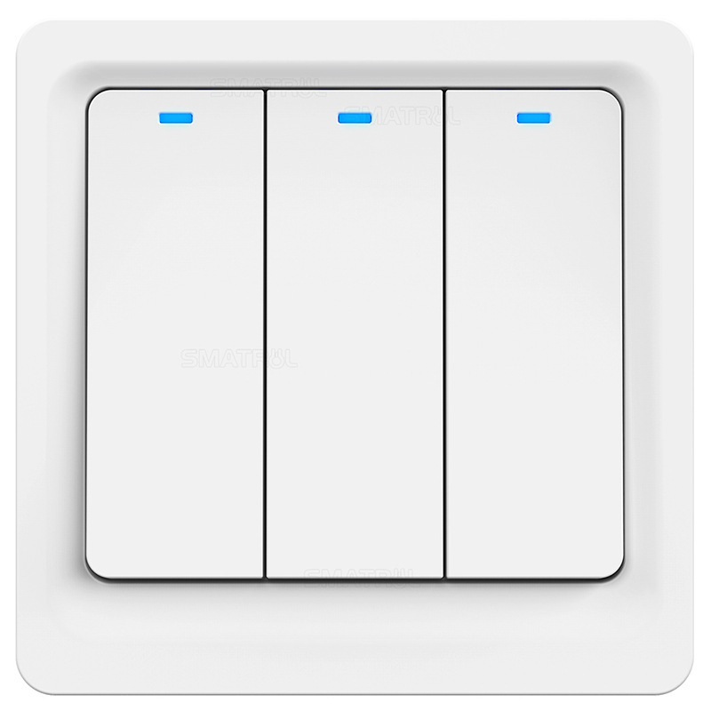 Tuya スマートホーム Zigbee キー壁スイッチシングルゼロファイアバージョンリモコンアプリ音声タイミングスイッチライト|undefined