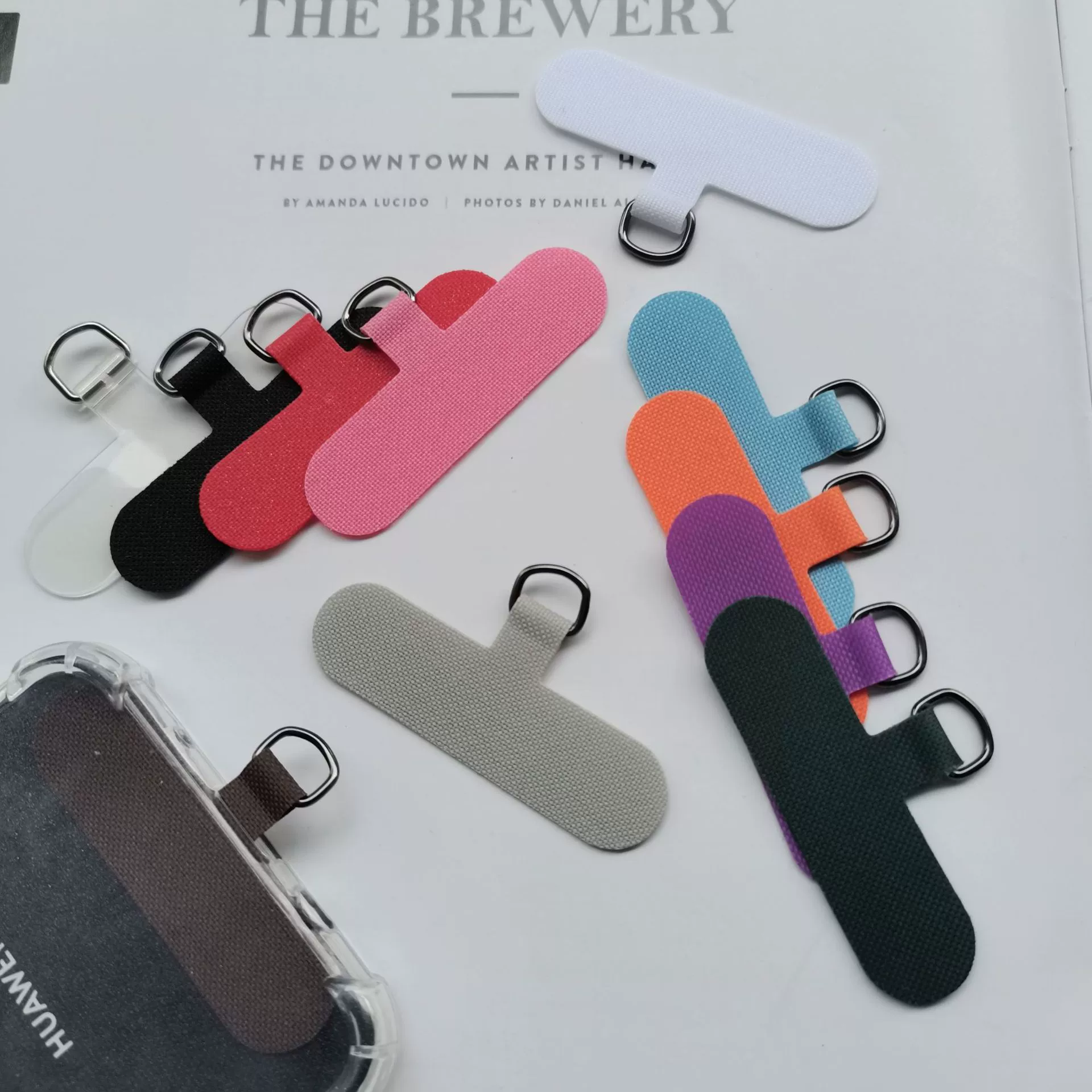 Фабрика прямых продаж TPU отвержденная ткань анти-потерянный мобильный телефон