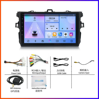 Navigation Screen for Camry, DVD Navigation - 2009-2013-corolla-9inch-standard-configuration-2gb-ram-64gb-rom-rearview-camera