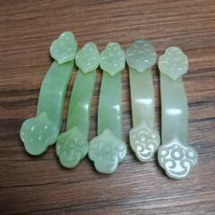 メーカー天然玉玉如意置物玉玉器贈答品事務ビジネスジョー移転吉祥装飾風水