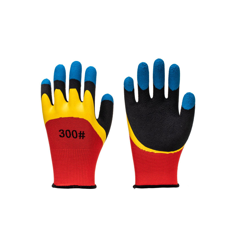 Fabricante mayorista guantes de protección laboral sitio de trabajo seco desgaste emulsión guantes de inmersión