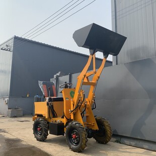 Multifunctional Agricultural Small Loader Wheel Loader Cargo Tractor Shovel Dung Scraper Grab Grab Machine