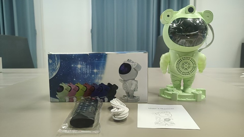 Amazon クロスボーダー Bluetooth 宇宙飛行士星雲ランプ夢のような星空ランプ寝室の睡眠雰囲気宇宙飛行士ナイトライト|undefined