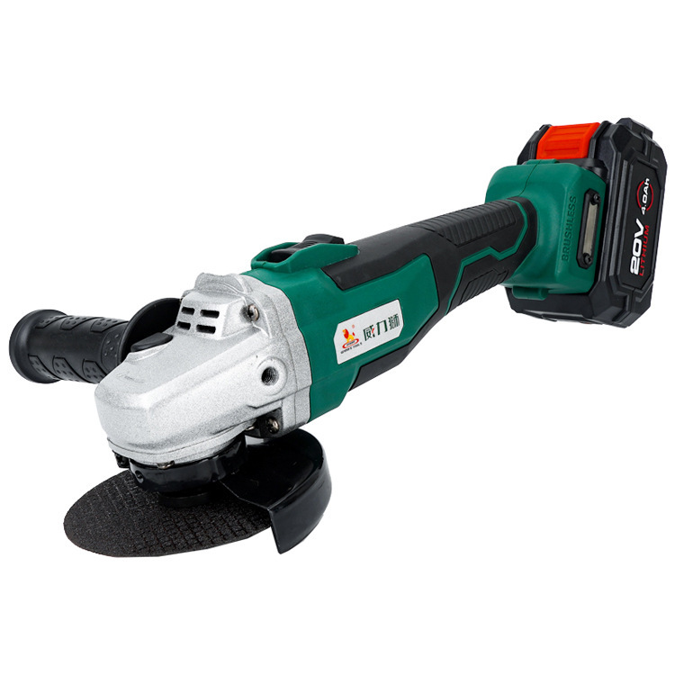 威力狮无刷充电角磨机家用打磨机锂电池磨光机切割机抛光机WS7601