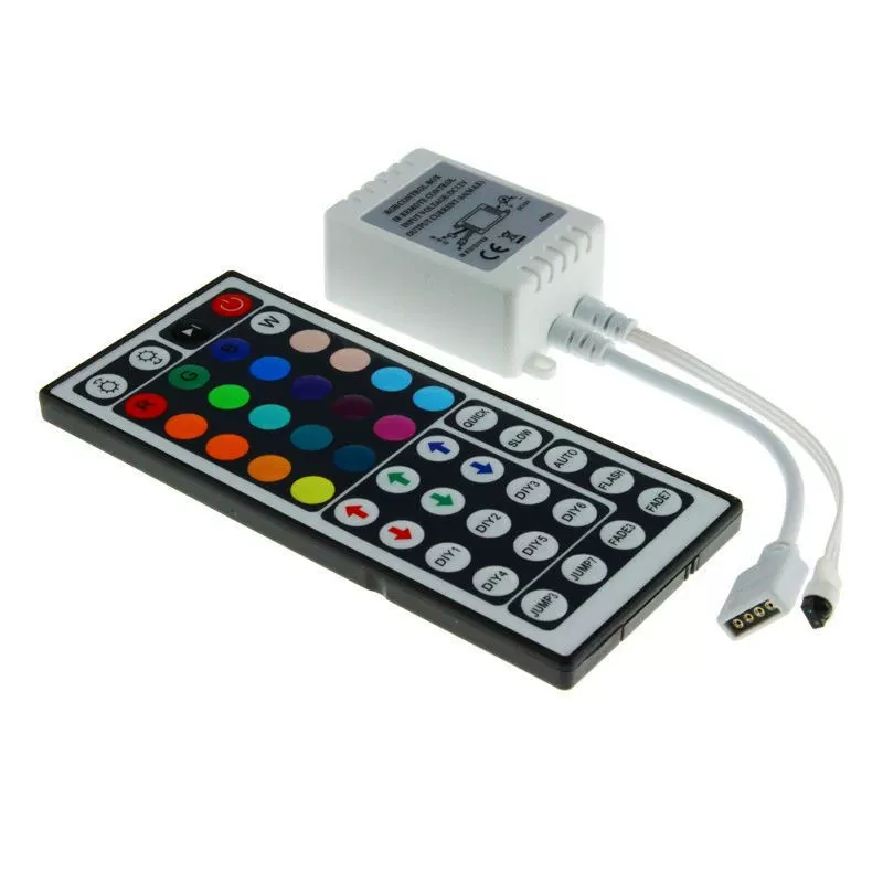 Wireless controller, colorful LED smart light strip, 44 keys