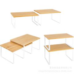 クロスボーダーの人気リビングルーム整理棚キッチン棚木製多目的デスクトップ収納棚キャビネット収納棚