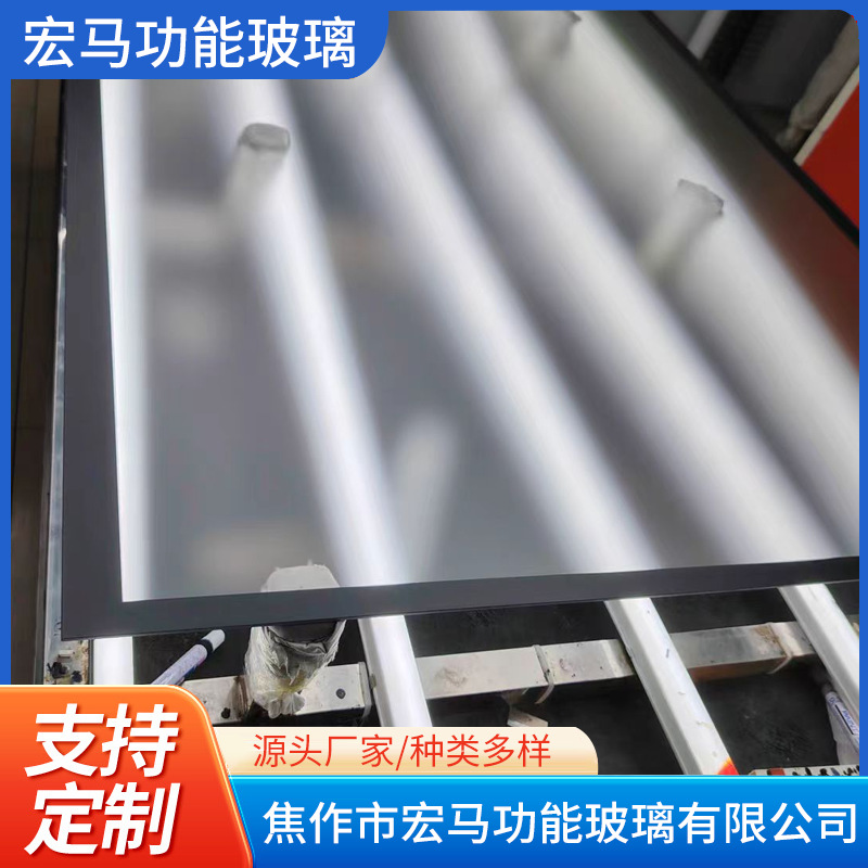 Custom AG Photoelectric Glass Electronic Protective Screen Glass TV Tempered Cover Plate Silk Screen Panel TP High Transmittance Anti-Glare