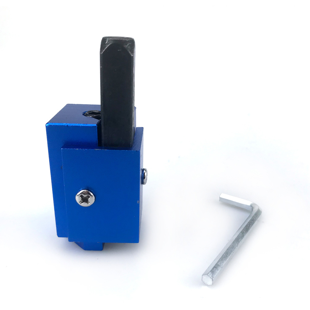 Carpintería ángulo recto punzonado cincel ángulo cincel cuadrado incrustado bisagra puerta cerradura ranura herramienta de carpintería