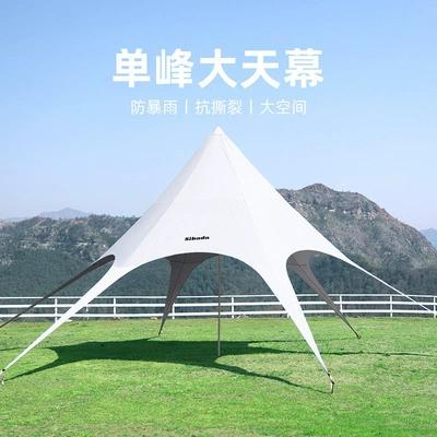 Single Peak Hexagon Star Shed | Avtomobil yan çətirləri