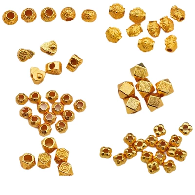 Zərgərlik ara hissələri — Silver Plated with 24K Gold