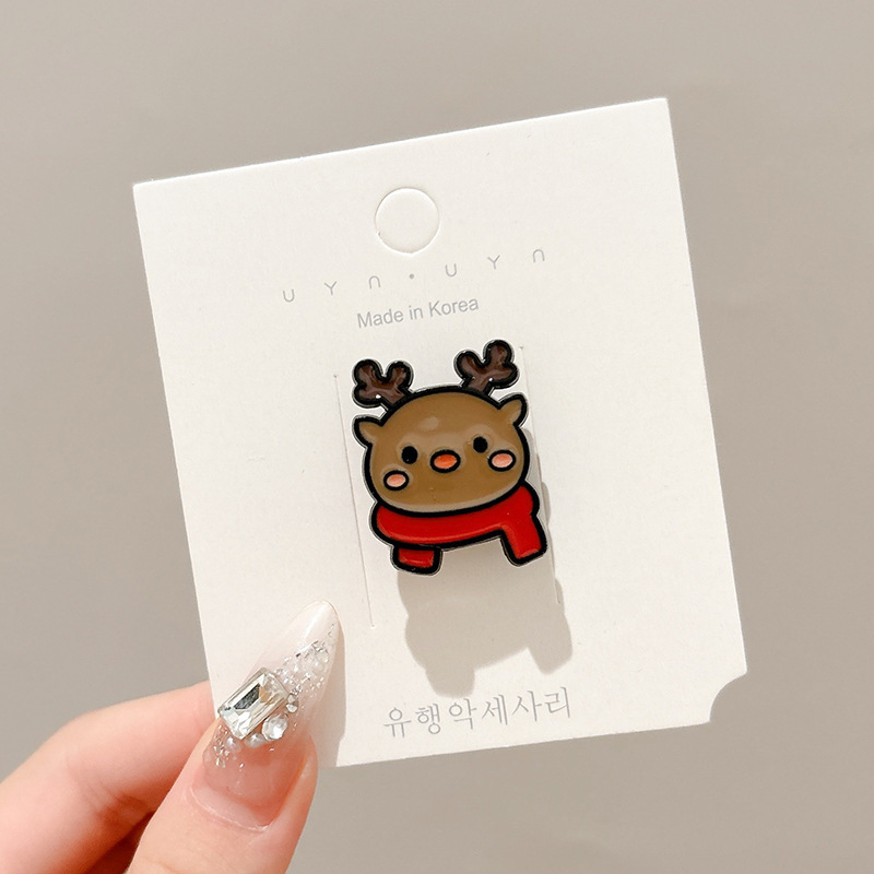 Broche de goteo de aceite de metal para hombres y mujeres bolsos fijos accesorios de decoración insignia de aleación japonesa joyería al por mayor 2024 nuevo