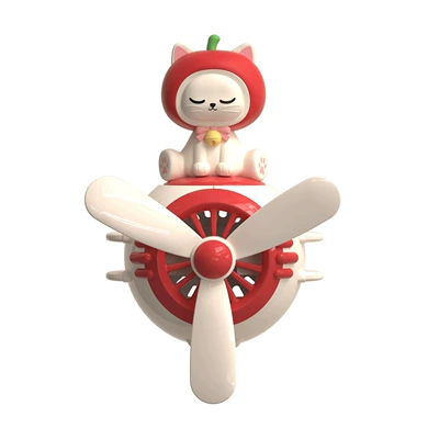 Cute Doll Small Airplane Car Car Perfume Aromatherapy - peace-and-joycomes-with-2-aromatherapy-tablets