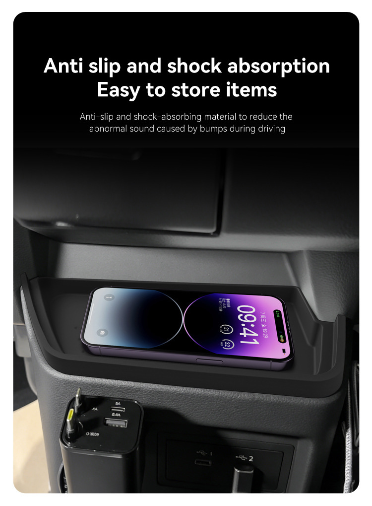 Suitable for 25 Models of Mitsubishi Delica Mini Central Control Storage Boxes Delica Mini Protective Anti-Slip Car Accessories
