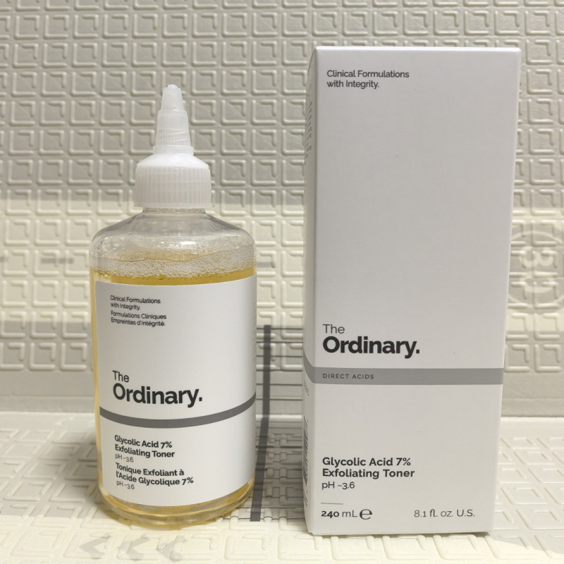 现货爽肤水 7%甘醇酸乙醇酸化妆水去闭口 240ml|undefined