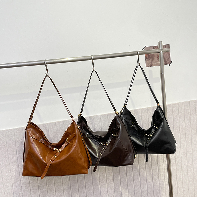 Tote relajado retro mochila de gran capacidad para mujeres otoño y invierno 2024 nuevo multipropósito mochila de hombro