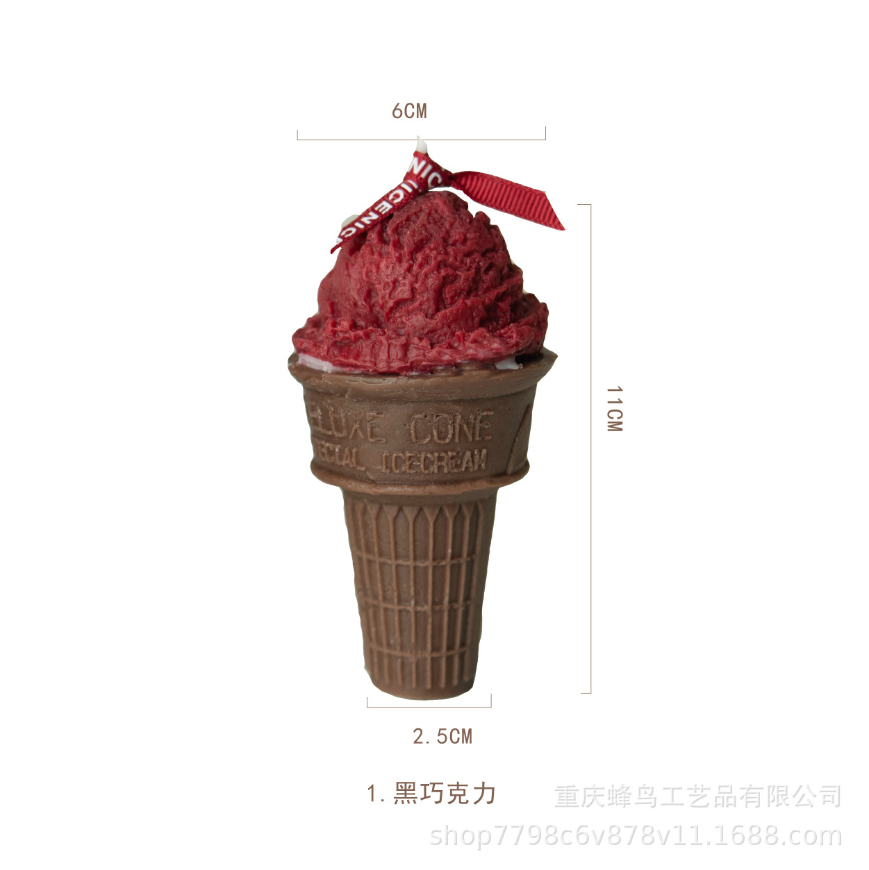 INS estilo hecho a mano de helado forma de cono aromaterapia vela regalo de vacaciones para niños decoración de escritorio adornos