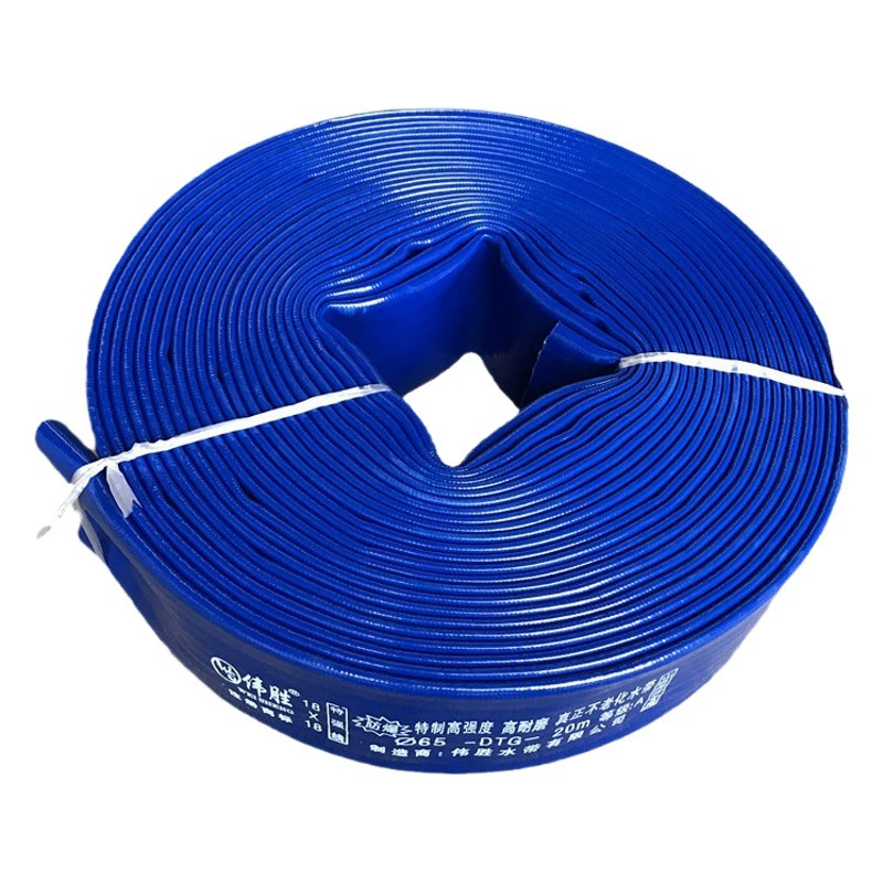 2-дюймовый 50 сельскохозяйственный шланг из ПВХ с пластиковым покрытием, износостойкий взрывозащищенный оросительный шланг высокого давления, водопровод, пластиковый шланг, озеленение сада