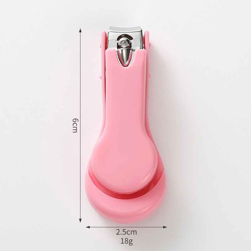 인기 핑크색 아기 손톱깎이