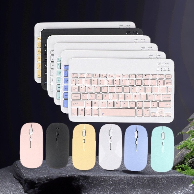 Mobile phone ipad learning machine Bluetooth keyboard tablet dedicated universal external mouse portable keypad wireless