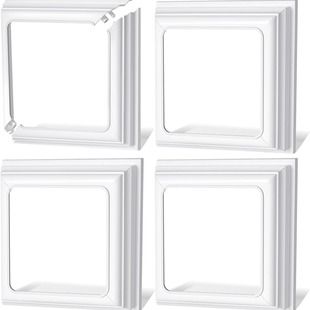 Vinyl Column Skirt Column Bottom Cover Column Wrap for Porch Deck Column Base Set