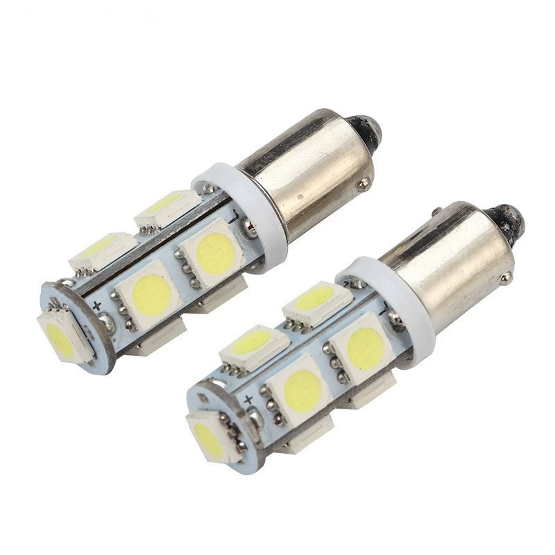 Прямые продажи с фабрики BA9S 9SMD 5050 Светодиодная лампа для чтения номерной знак лампа приборная лампа