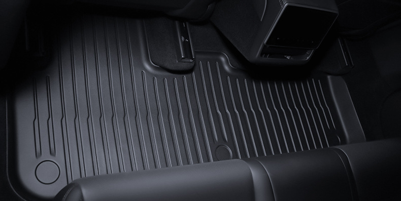 Suitable for the New Modely/3 Injection-Molded Floor Mats, Tesla Car Accessories, Tpe Floor Mats, Front and Rear Trunk Mats