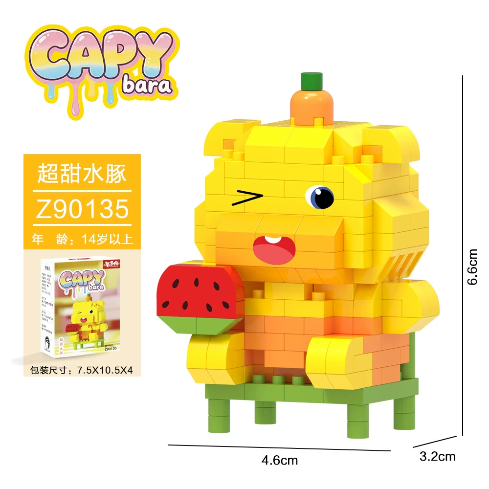 Lego, cartoon constructor, doll, toy, Birthday gift
