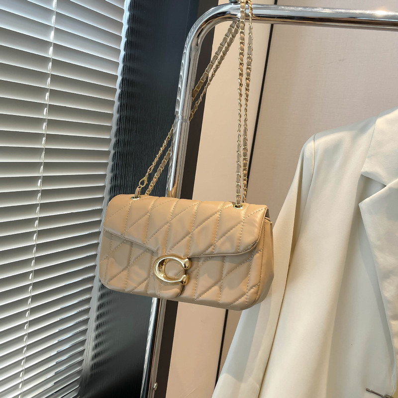 クロスボーダーバゲットバッグ脇の下バッグ女性のための 2025 夏の新しいスタイルの小さな香りの菱形バッグライト高級女性のシングルショルダークロスボディバッグ|undefined