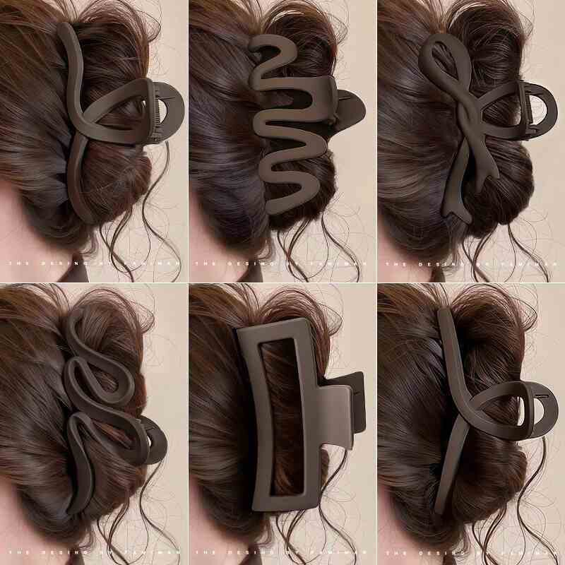 Hair Clip for Women, Back of the Head, 2025 New Style, Large Claw Clip, High-End Hair Clip, Hair Accessory, Hairpin