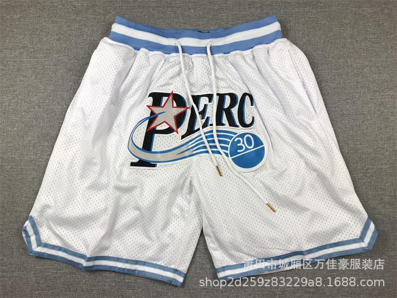 Other Perc Retro American Basketball Shorts Mesh White